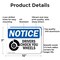 Signmission Drivers Chock Your Wheels OSHA Notice Sign, Aluminum, 10in W x 7in L, 2PK OS-2PACK-NS-A-710-L-15511 - alternate 6
